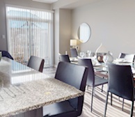 Dining Room Fully Furnished Apartment Suite Oakville