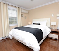 Master Bedroom Fully Furnished Apartment Suite St. John’s Newfoundland