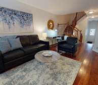 Living Room Free WiFi Fully Furnished Apartment Suite Ottawa