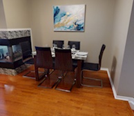 Dining Room Fully Furnished Apartment Suite Ottawa