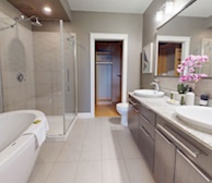 3 Primary Bathroom Soaker Tub Walk In Shower Moncton, NB