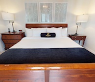 Principal Bedroom Queen Mattress Fully Furnished Apartment Suite Oakville