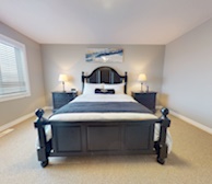 Principal Bedroom Queen Mattress Fully Furnished Apartment Suite Barrhaven