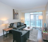 2116-Living Room Free WiFi Fully Furnished Apartment Suite Midtown Toronto