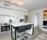 Kitchen Fully Equipped Five Appliances Stainless Steel Midtown Toronto