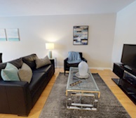 Living Room Free WiFi Fully Furnished Apartment Suite Kanata