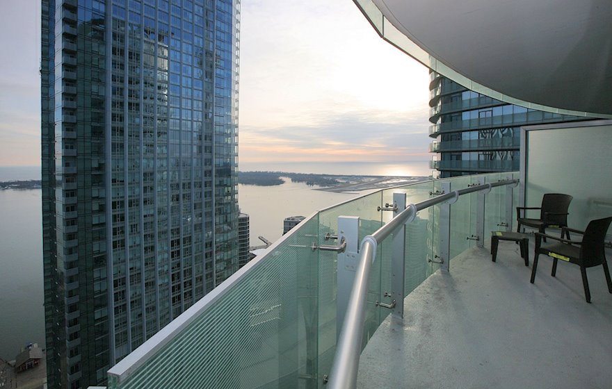 Balcony In Suite Laundry Furnished Apartment Suite Toronto