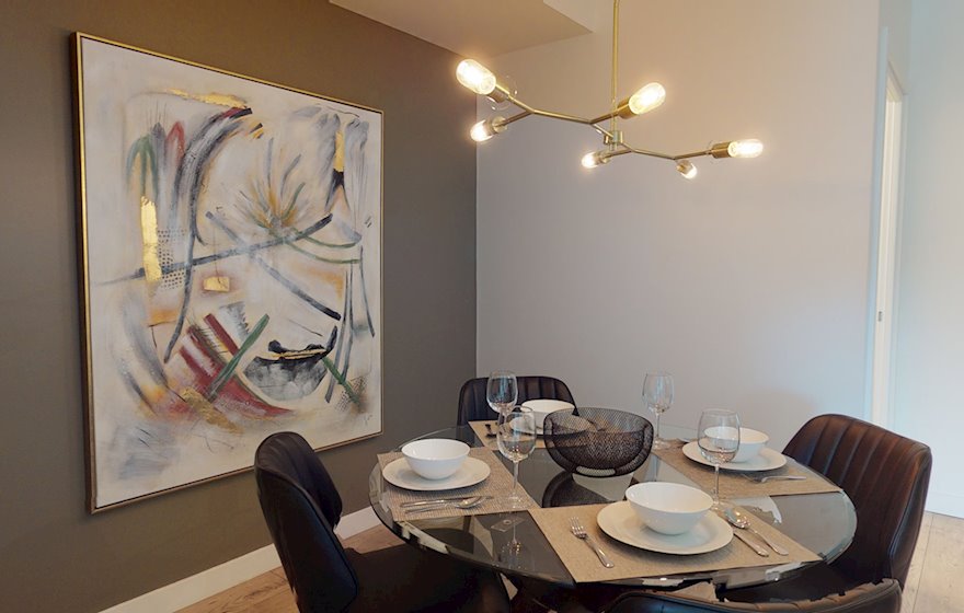 Dining Room Fully Furnished Apartment Suite Oakville