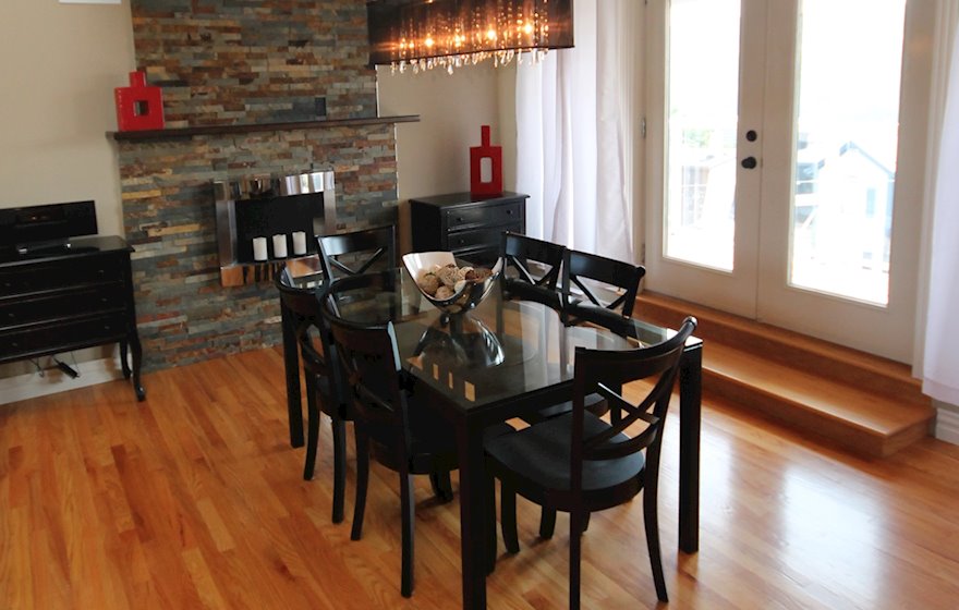 Dining Room Fully Furnished Apartment Suite 59 Harvey Road St. John's NL