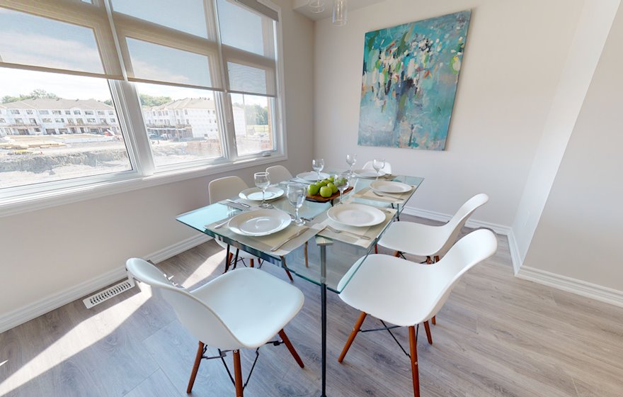 Dining Room Fully Furnished Apartment Suite Ottawa