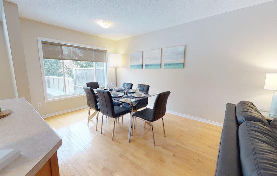 Dining Room Fully Furnished Apartment Suite Kanata