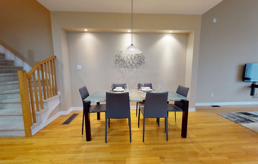 Dining Room Fully Furnished Apartment Suite Kanata